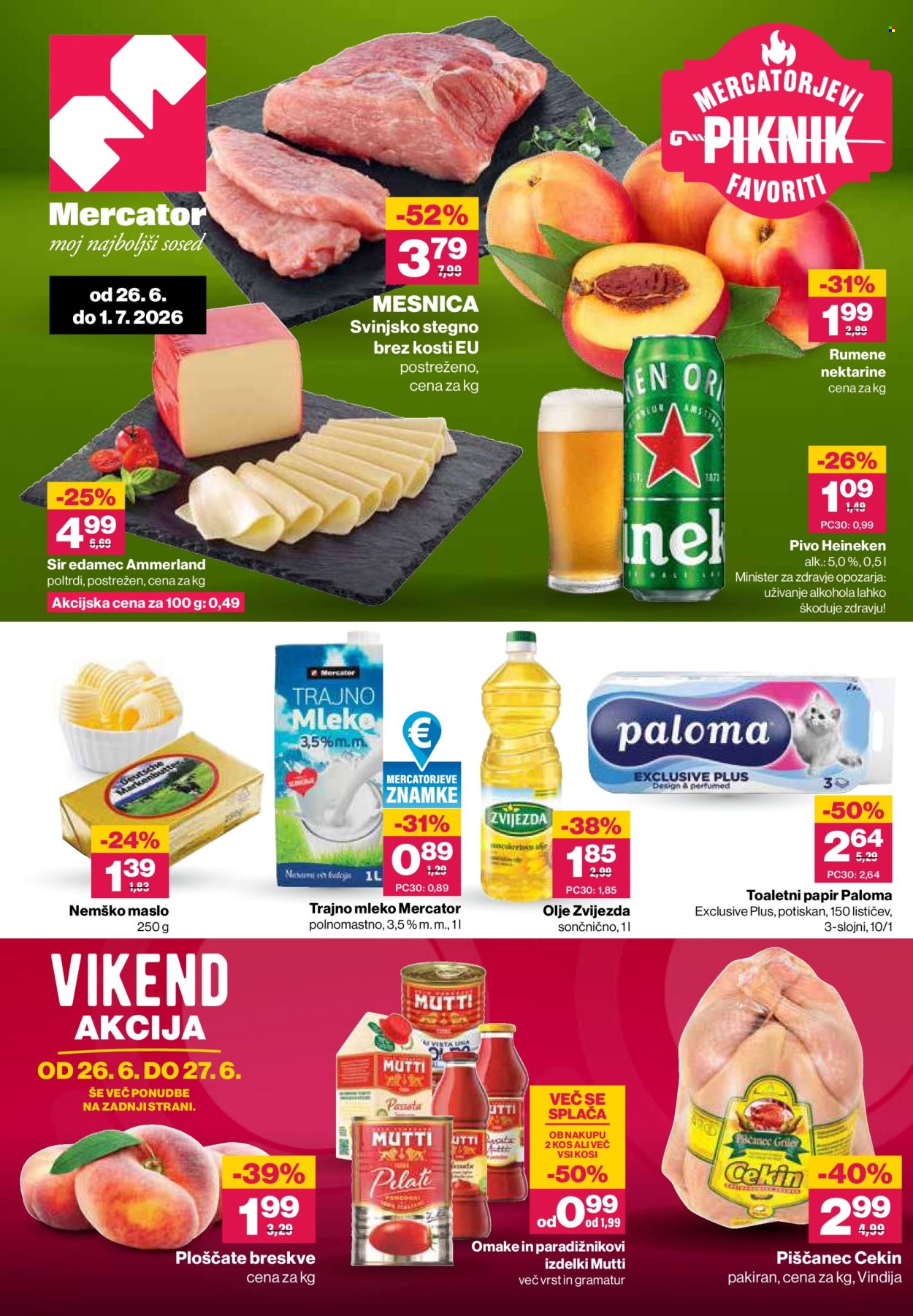 Mercator katalog - 26.6.2026 - 1.7.2026. Stran 1