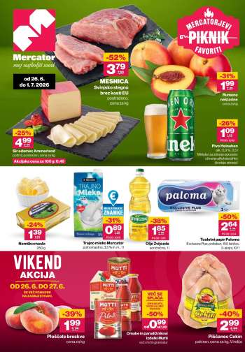 Mercator katalog - 26.6.2026 - 1.7.2026.