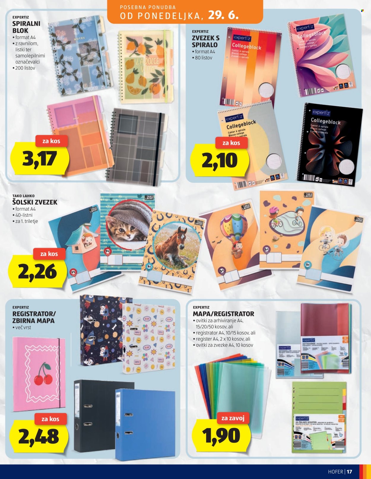 Hofer katalog - 24.6.2026 - 2.7.2026. Stran 17