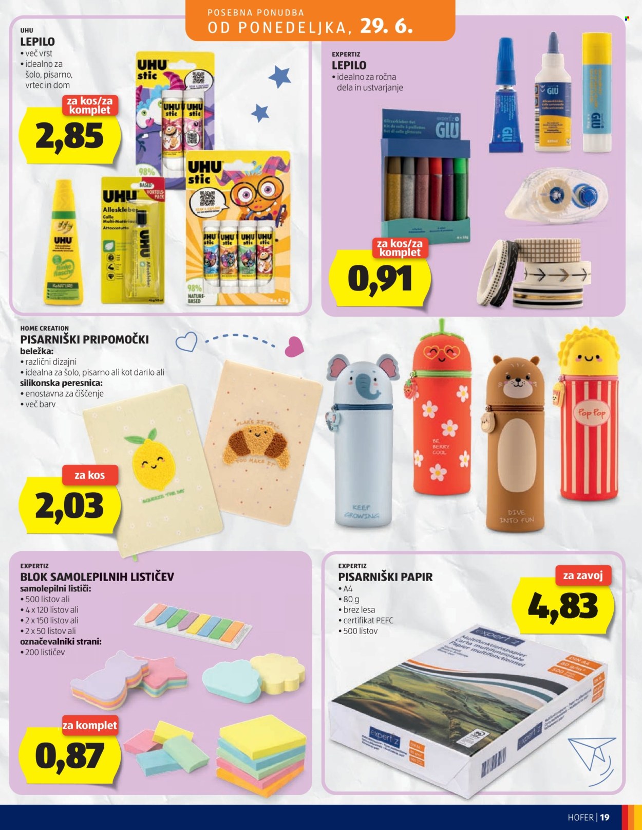 Hofer katalog - 24.6.2026 - 2.7.2026. Stran 19