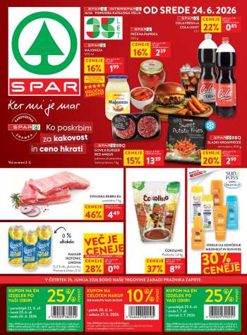 SPAR katalog - 24.6.2026 - 7.7.2026.