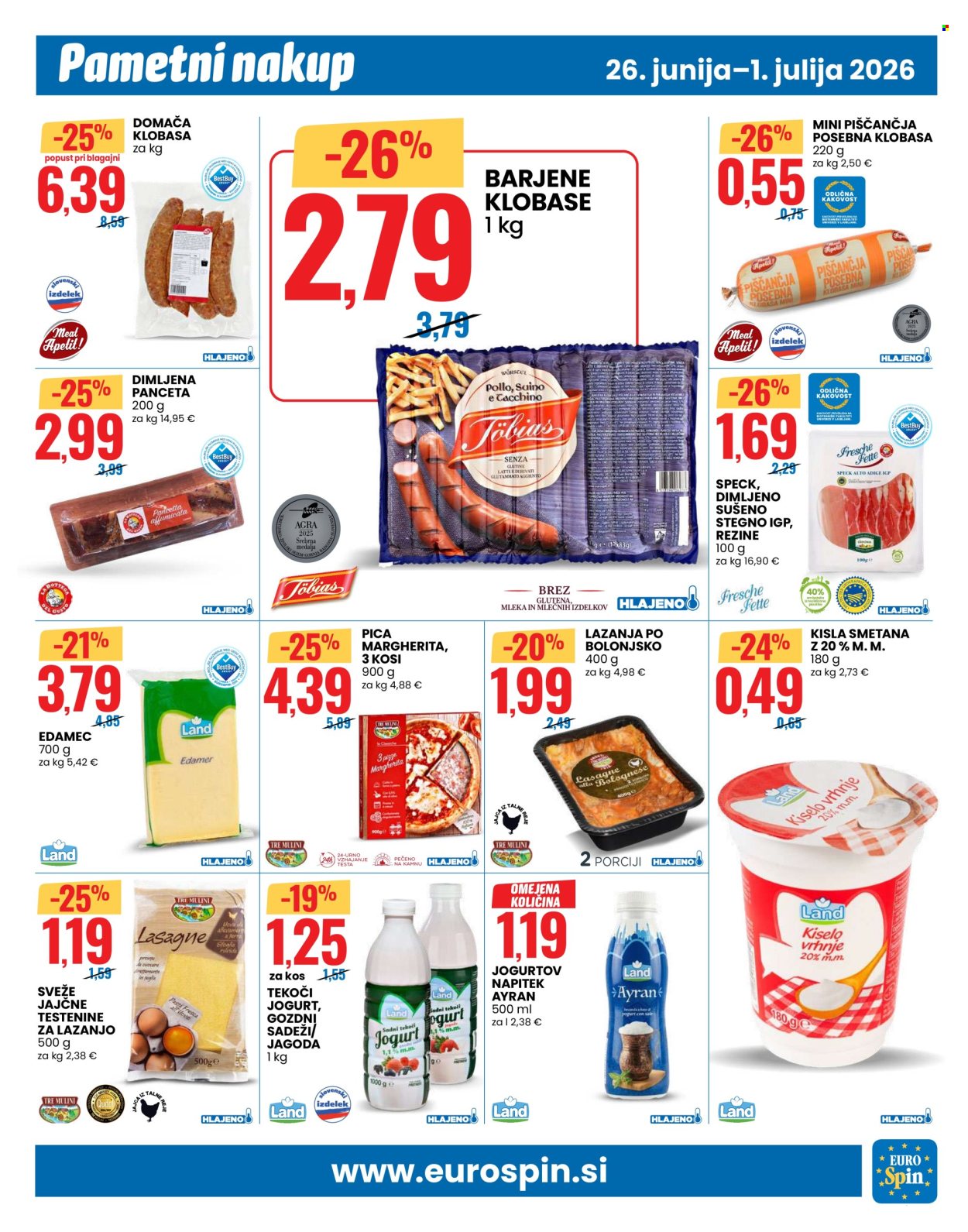 EuroSpin katalog - 26.6.2026 - 1.7.2026. Stran 7