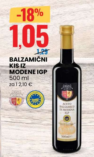 Balzamični kis iz Modene IGP