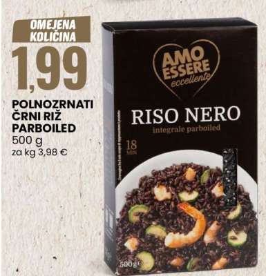 RISO NERO integrale parboiled