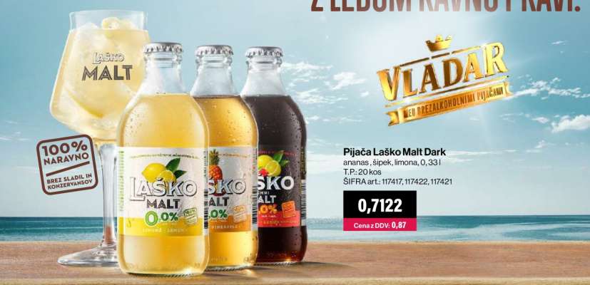 Pijača Laško Malt Dark