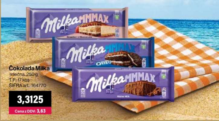 ČOKOLADA MILKA