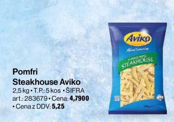 Pomfri Steakhouse Aviko