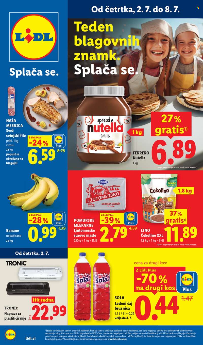 Lidl katalog - 2.7.2026 - 8.7.2026.