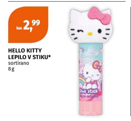 HELLO KITTY LEPILO V STIKU