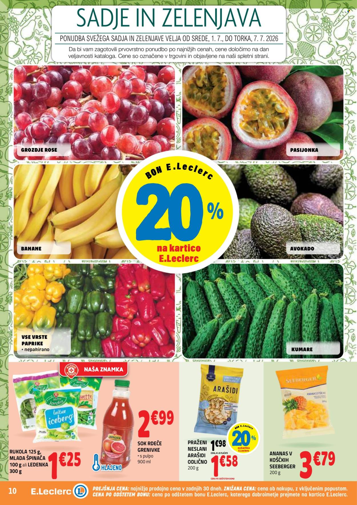 E.Leclerc katalog - 1.7.2026 - 11.7.2026. Stran 10