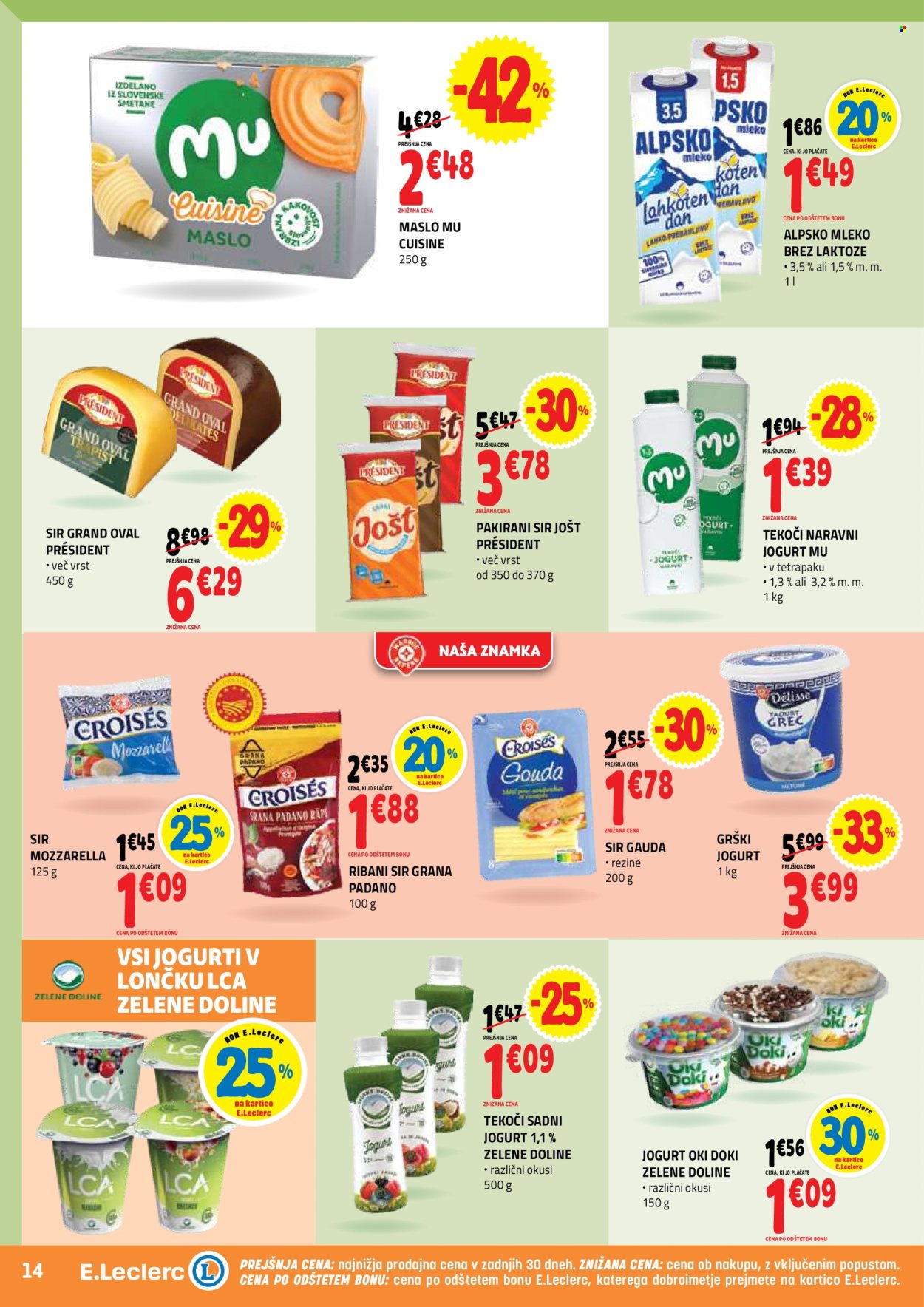 E.Leclerc katalog - 1.7.2026 - 11.7.2026. Stran 14