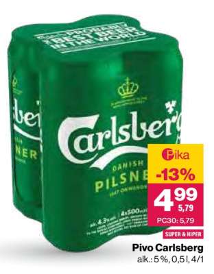 Pivo Carlsberg