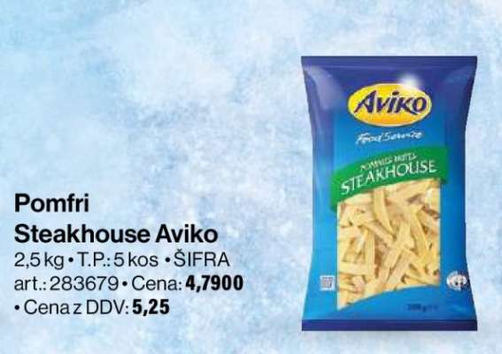 Pomfri Steakhouse Aviko