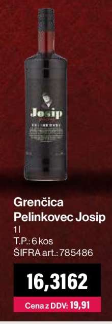 Grenčica Pelinkovec Josip