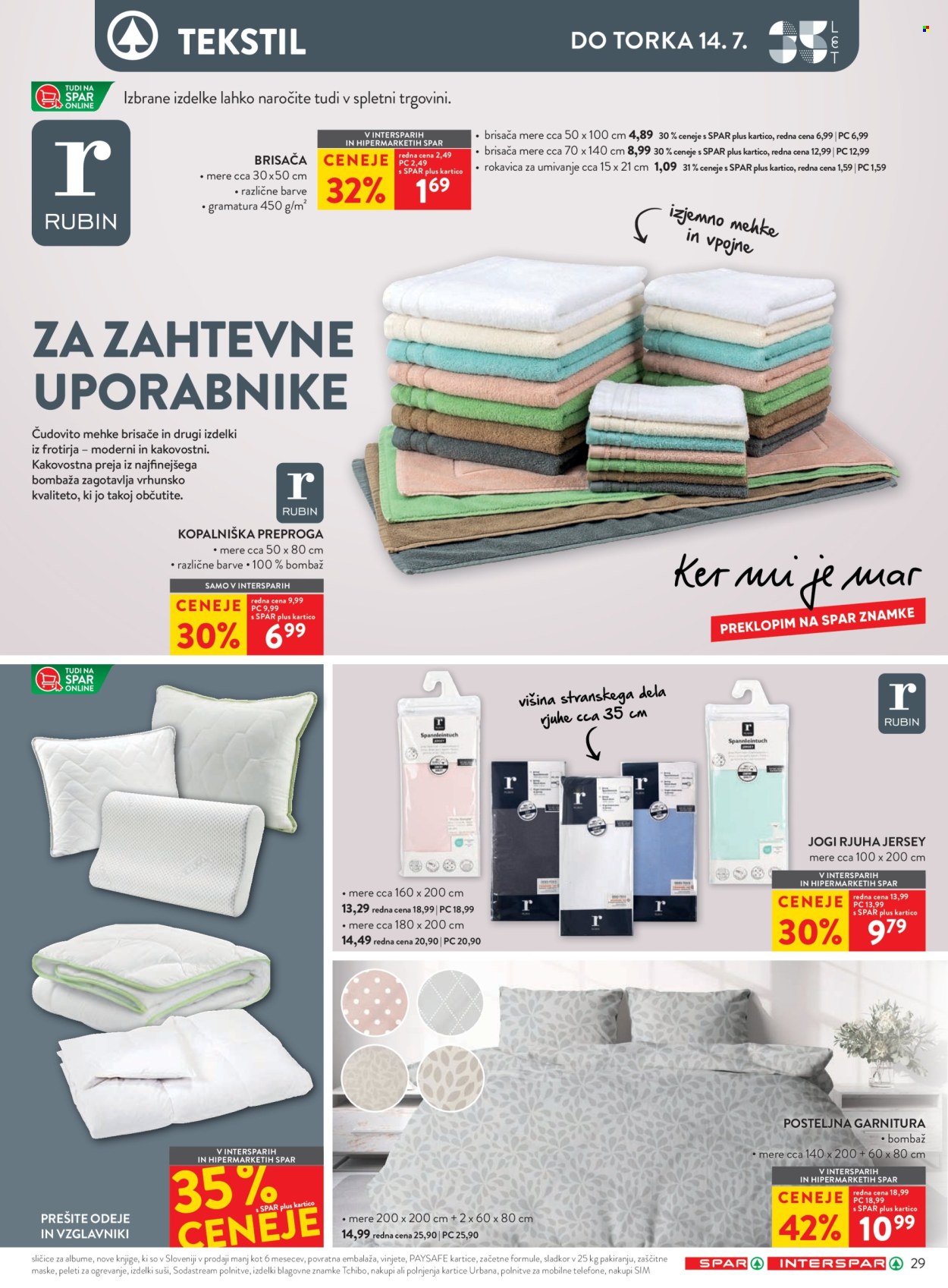 SPAR katalog - 1.7.2026 - 14.7.2026. Stran 39