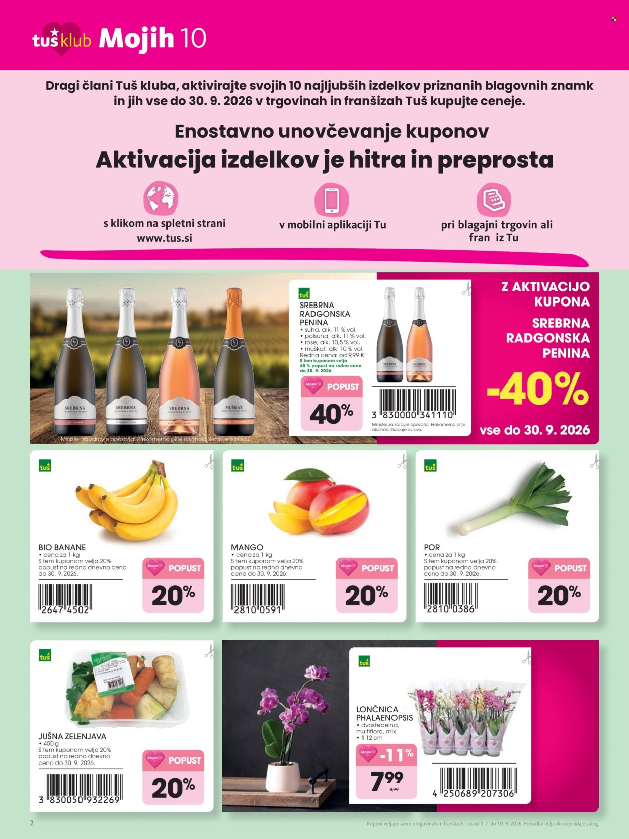 Tuš katalog - 3.7.2026 - 30.9.2026. Stran 2