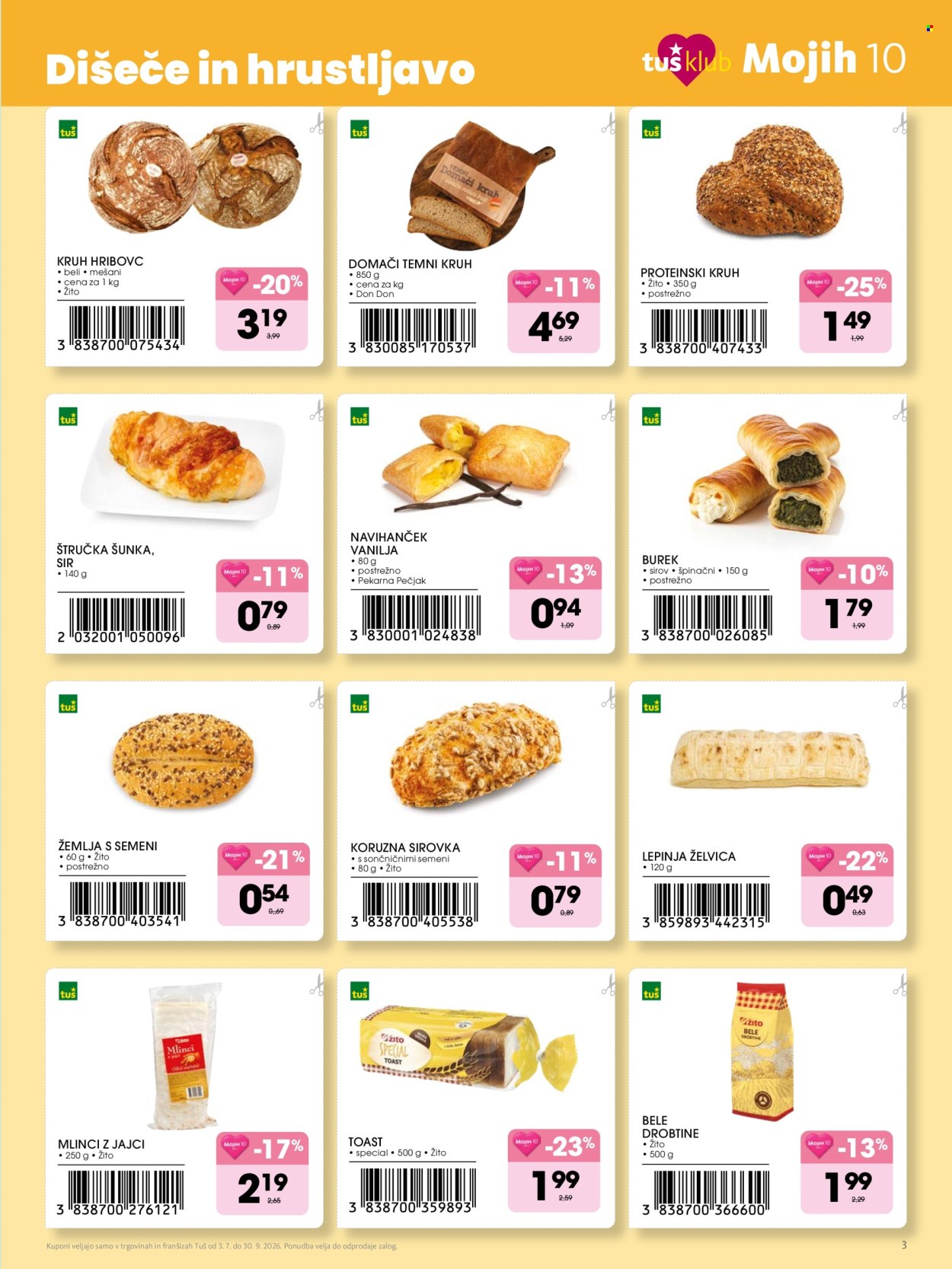 Tuš katalog - 3.7.2026 - 30.9.2026. Stran 3