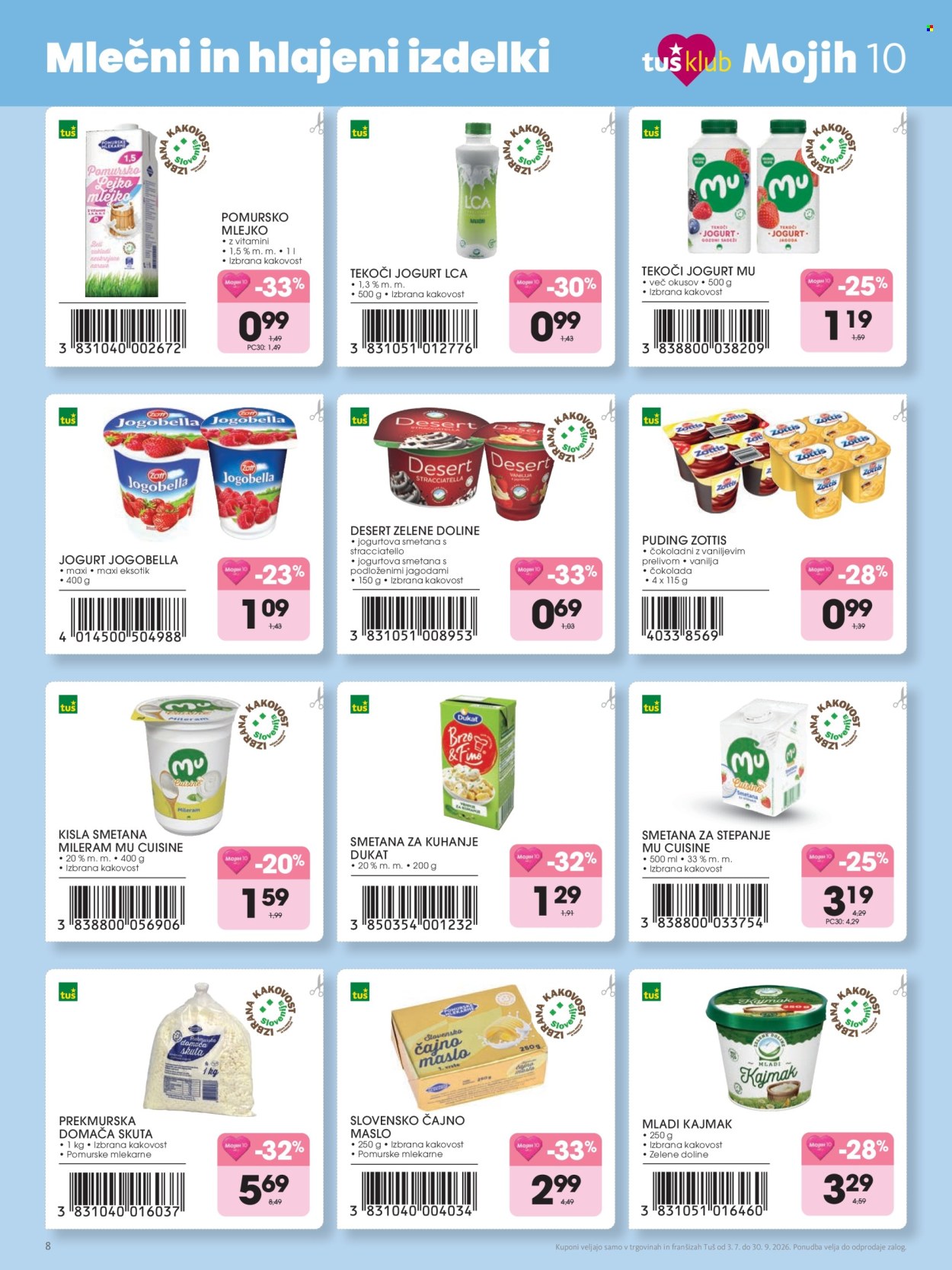 Tuš katalog - 3.7.2026 - 30.9.2026. Stran 8
