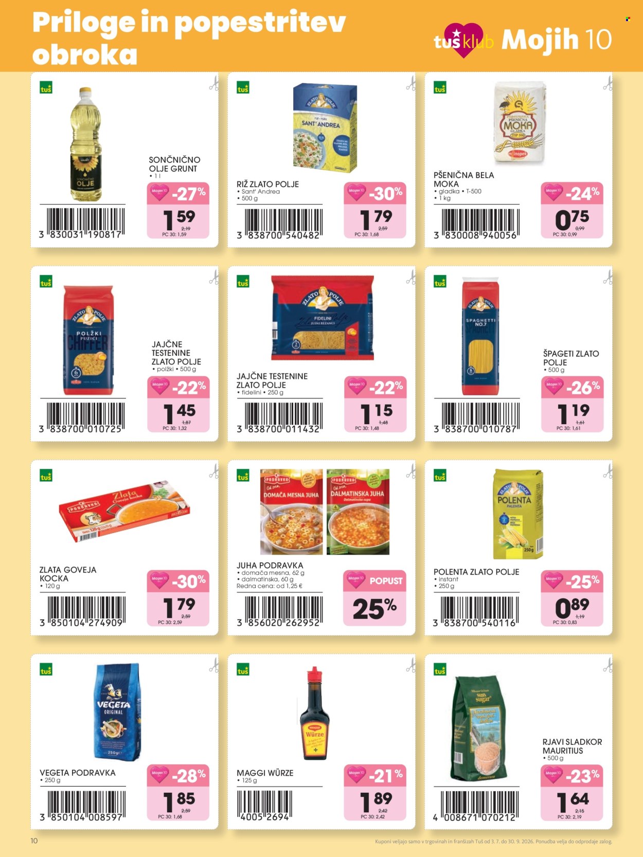 Tuš katalog - 3.7.2026 - 30.9.2026. Stran 10