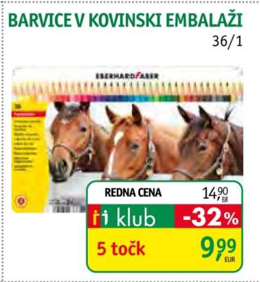 BARVICE V KOVINSKI EMBALAŽI