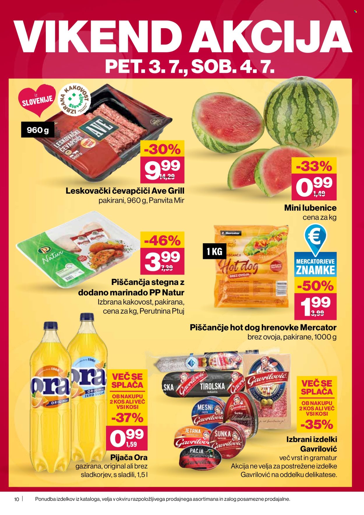 Mercator katalog - 2.7.2026 - 8.7.2026. Stran 10