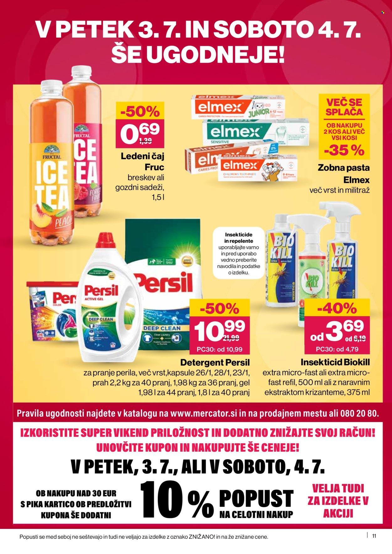 Mercator katalog - 2.7.2026 - 8.7.2026. Stran 11
