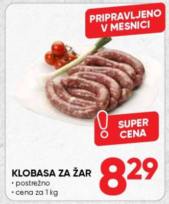 KLOBASA ZA ŽAR