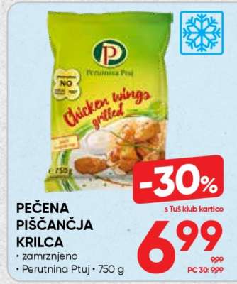 Pečena piščančja krilca