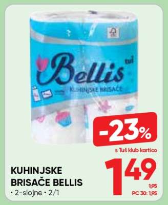 Kuhinjske brisače Bellis