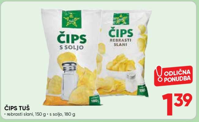 Čips Tuš