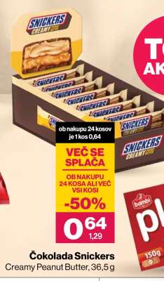 Čokolada Snickers