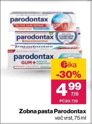 ZOBNA PASTA PARODONTAX