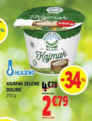 KAJMAK ZELENE DOLINE
