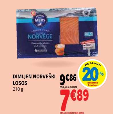 Dimljen norveški losos