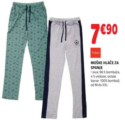 MOŠKE HLAČE ZA SPANJE