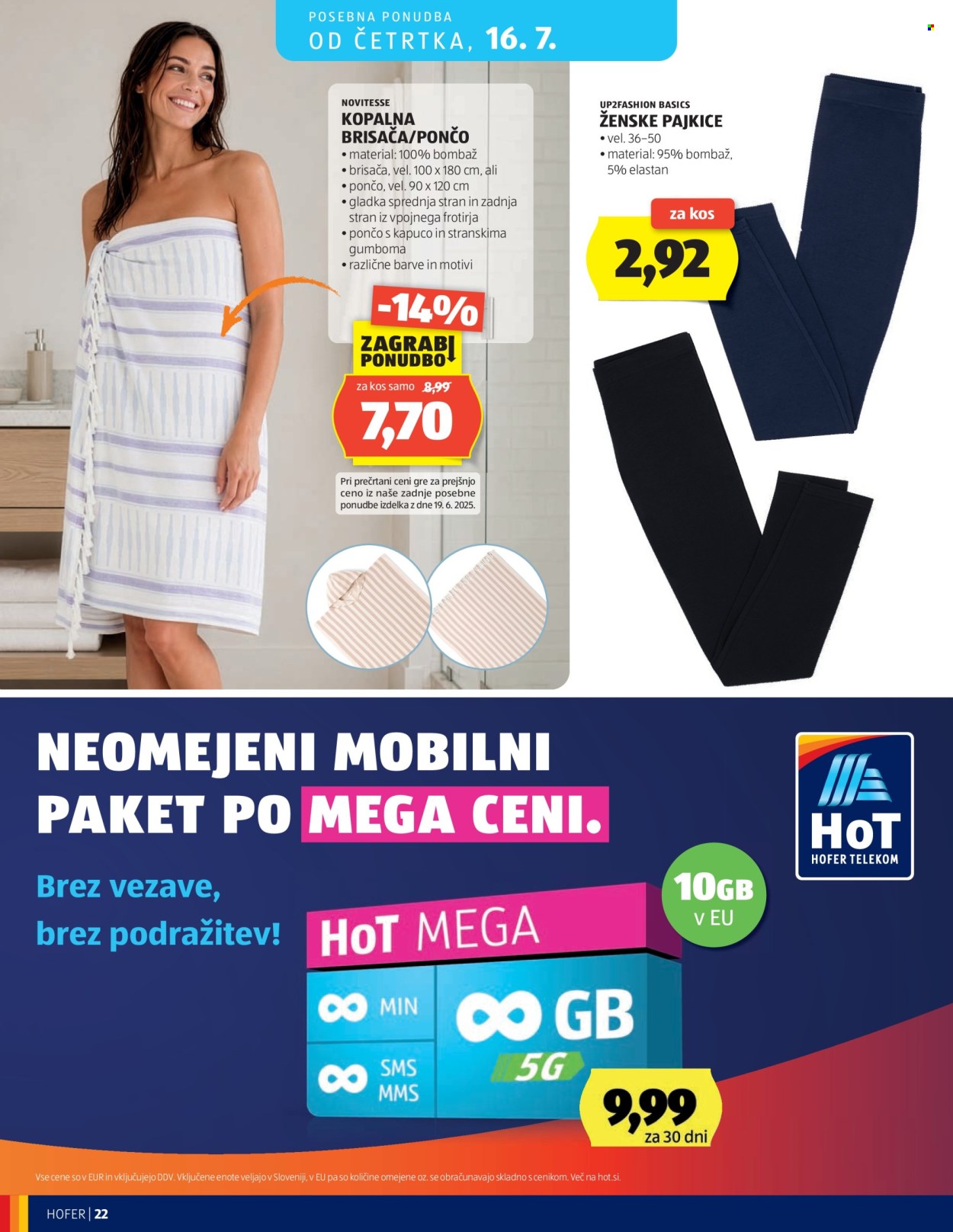 Hofer katalog - 8.7.2026 - 16.7.2026. Stran 22
