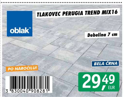 Tlakovec Perugia Trend Mix16