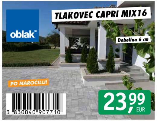 Tlakovec Capri Mix16