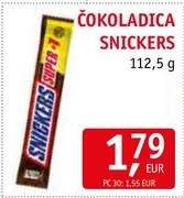 Čokoladica Snickers