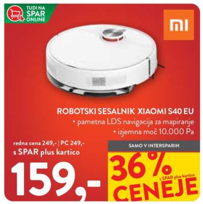 Robotski sesalnik Xiaomi S40 EU