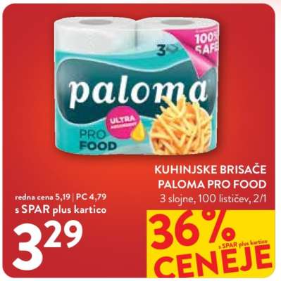 KUHINJSKE BRISAČE PALOMA PRO FOOD