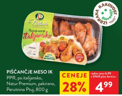 PIŠČANČJE MESO IK