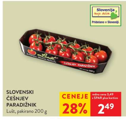 SLOVENSKI ČEŠNJEV PARADIŽNIK