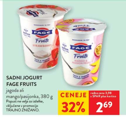 SADNI JOGURT FAGE FRUITS