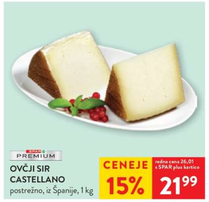 OVČJI SIR CASTELLANO