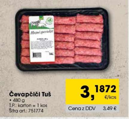 Čevapčiči TUŠ