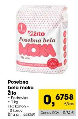 Posebna bela moka Žito