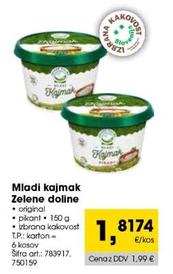 MLADI KAJMAK ZELENE DOLINE