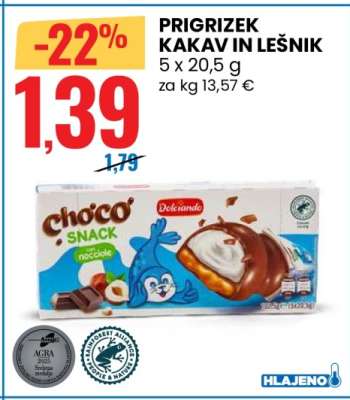 PRIGRIZEK KAKAV IN LEŠNIK