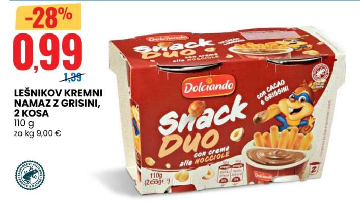 Dolcando Snack Duo